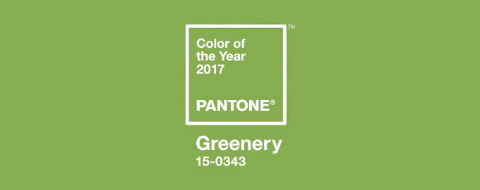 2017 Pantone Color of the Year: Greenery