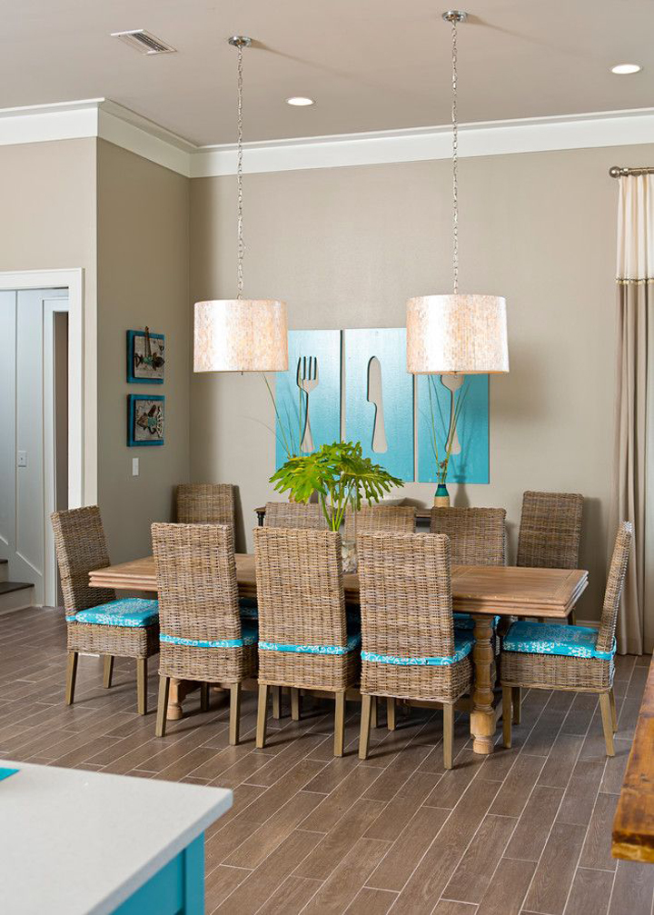 coastal dining room