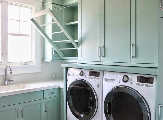 Sunny Side Up Laundry Room