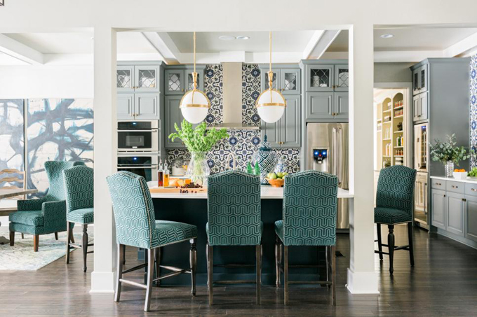 HGTV Smart Home 2016 Kitchen Dining Room House Of Turquoise   Kitchen View From Living Wide 1 