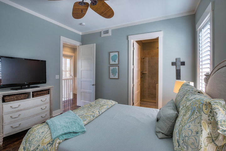 beach house bedroom