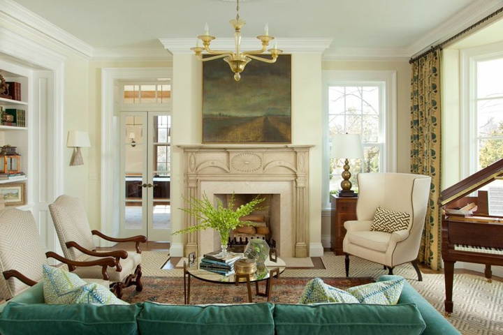 traditional living room