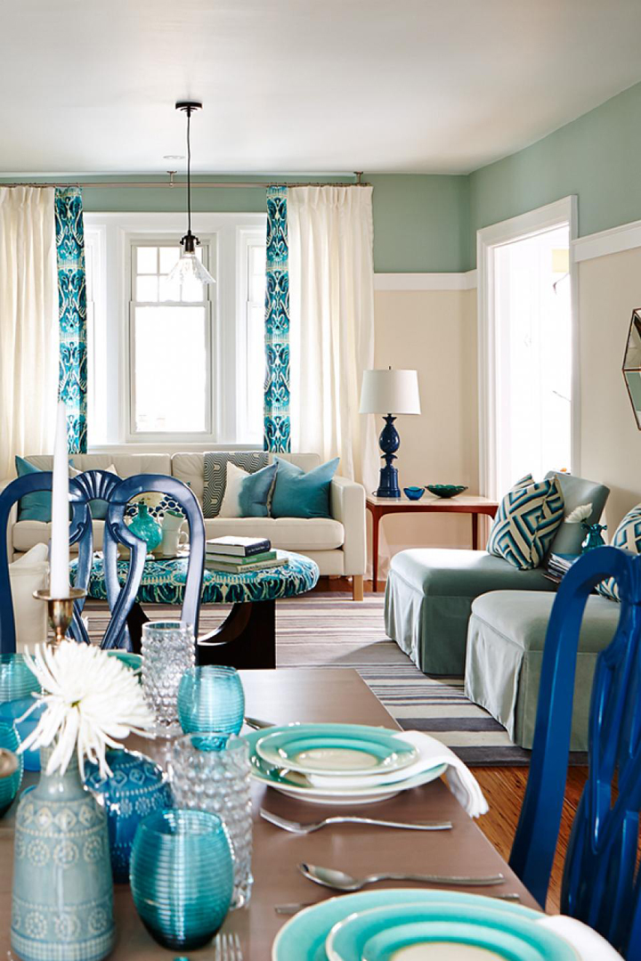 turquoise-dining-table