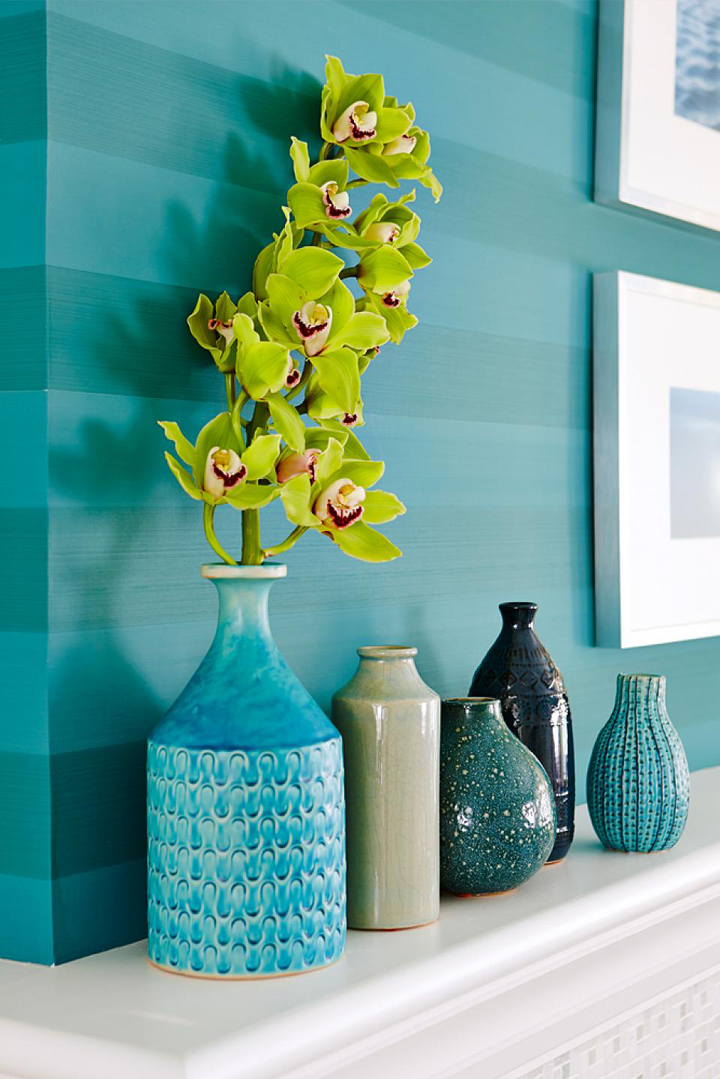 turquoise-mantel