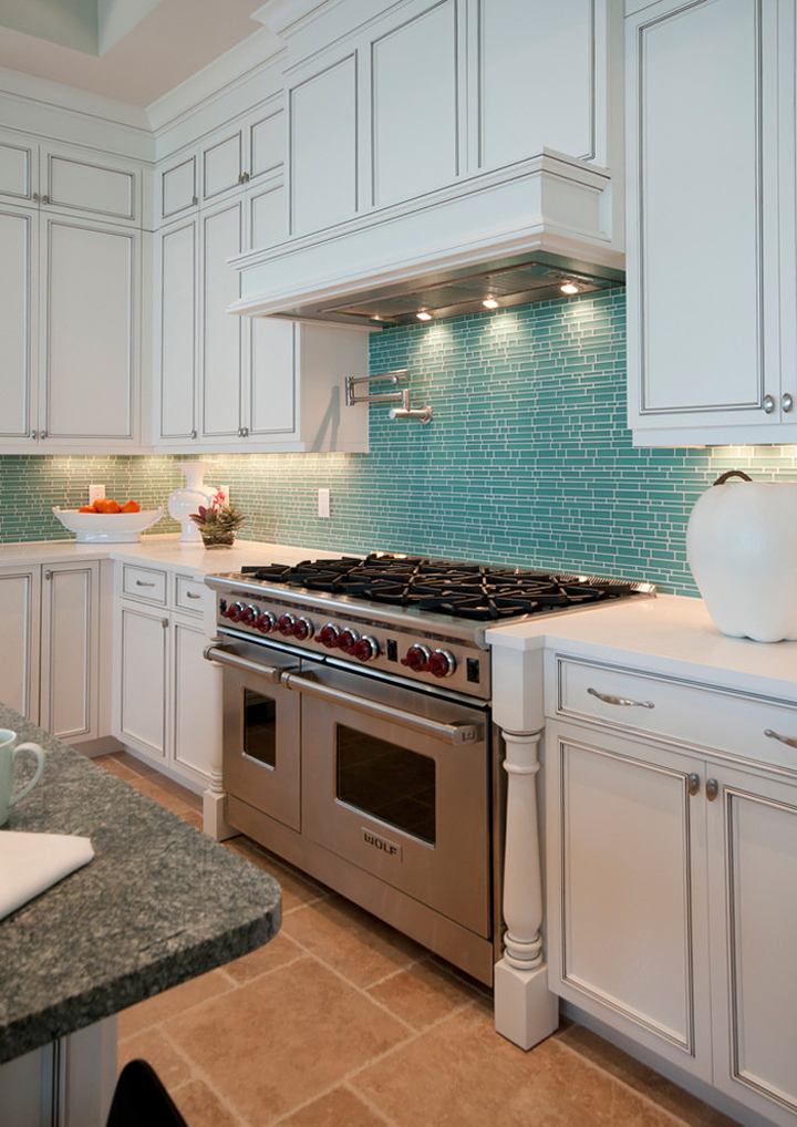 Ideas Of How To Use Turquoise In A Kitchen