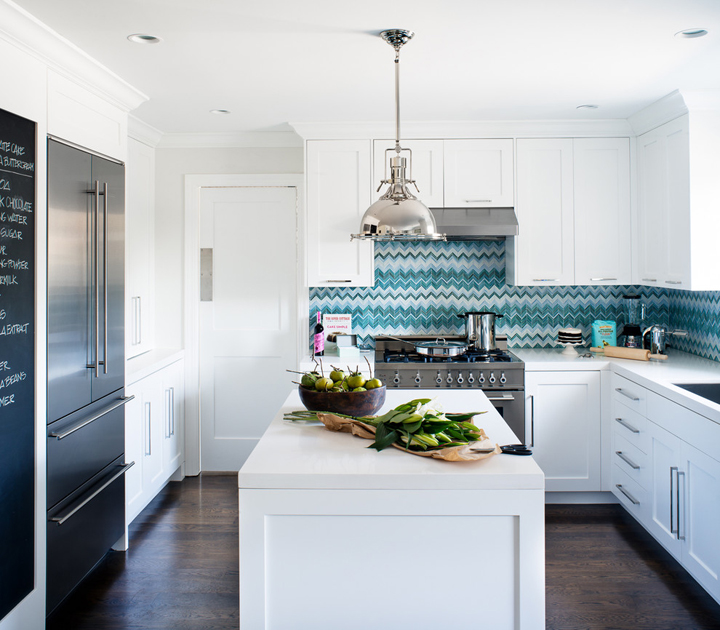 Teal Kitchen Cabinets Design Ideas